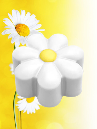 Mydło naturalne Stokrotka White Daisy 90 g – Stara Mydlarnia
