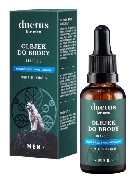 Olejek do brody nawilżający 30 ml – Duetus for Men Olejek do brody nawilżający 30 ml – Duetus for Men