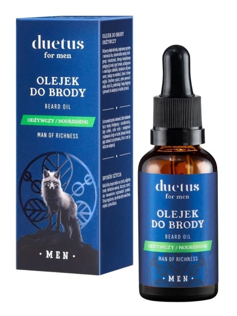 Olejek do brody odzywczy 30 ml – Duetus for Men