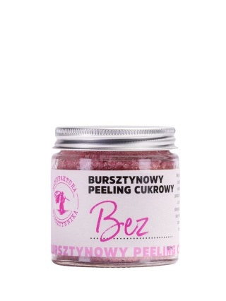 Peeling cukrowy Bez 120 ml – Manufaltura Bursztynnika