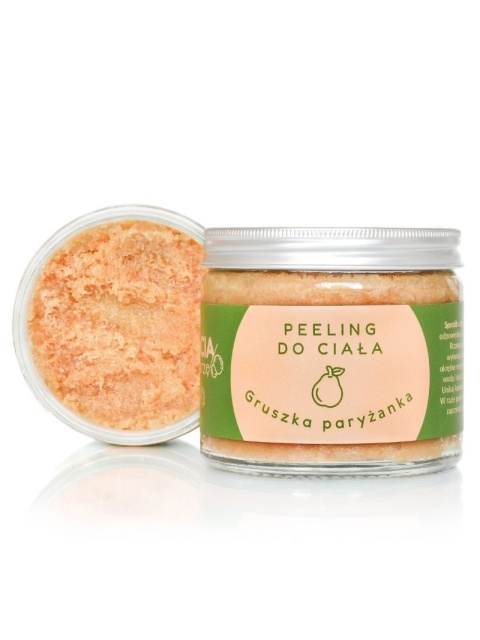 Peeling cukrowy do ciała Gruszka paryżanka 250 g , kryształki peelingu Peeling cukrowy do ciała Gruszka paryżanka 250 g , kryształki peelingu