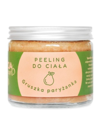 Peeling cukrowy do ciała Gruszka paryżanka 250 g – Bracia Mydlarze