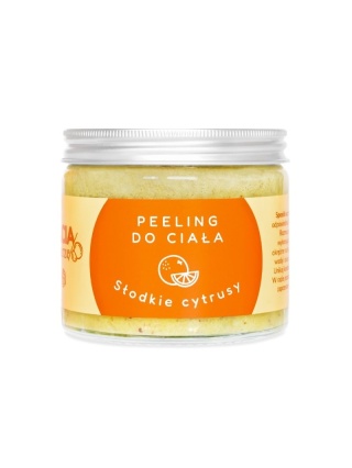 Peeling cukrowy do ciała Słodkie cytrusy 250 g – Bracia Mydlarze