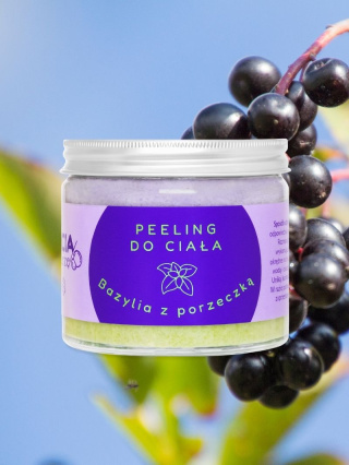 Peeling solny do ciała Bazylia z porzeczką 250 ml – Bracia Mydlarze