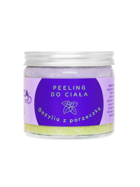 Peeling solny do ciała Bazylia z porzeczką 250 ml Peeling solny do ciała Bazylia z porzeczką 250 ml