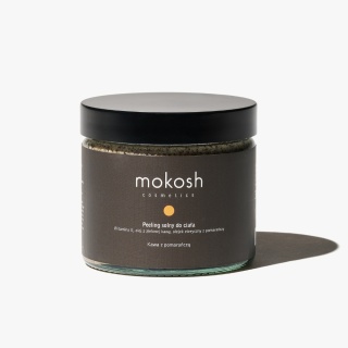 Peeling solny do ciała Kawa z pomarańczą 300 g – Mokosh