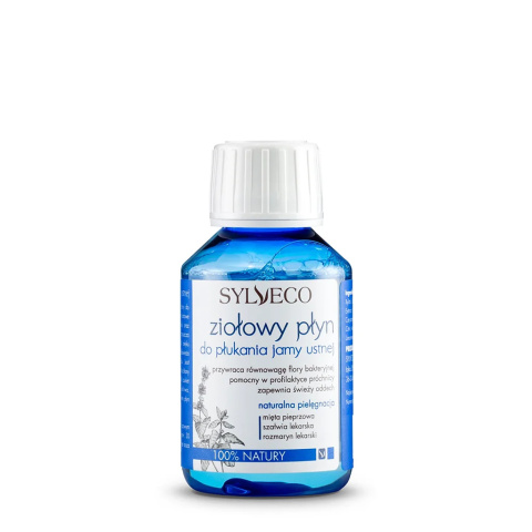 Ziołowy płyn do płukania jamy ustnej 100 ml – Sylveco
