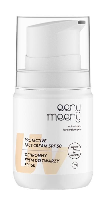 Ochronny krem do twarzy UVA UVB Spf 50 Pigment free 50 ml