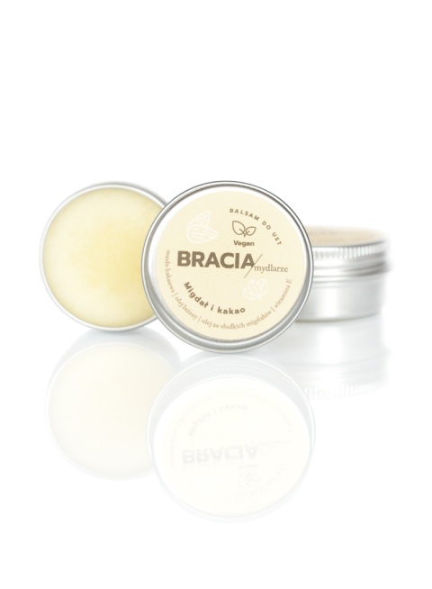 Delikatne masełko do ust Migdał i kakao  15 ml – prezentacja zawartości