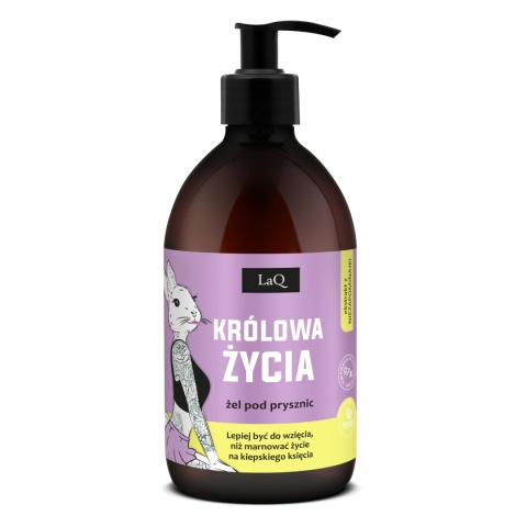 Żel pod prysznic Niezapominajka Królowa życia 500 ml – LaQ Żel pod prysznic Niezapominajka Królowa życia 500 ml – LaQ