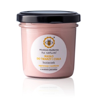 Masło do twarzy i ciała Buziaczek 65 g – Miodowa Mydlarnia