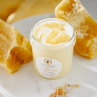 Masło do twarzy i ciała Oczarowanie 65 g – Miodowa Mydlarnia