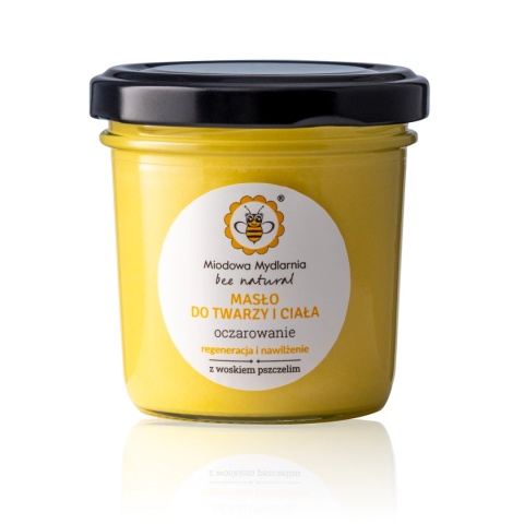 Masło do twarzy i ciała Oczarowanie 65 g – Miodowa Mydlarnia, produkt