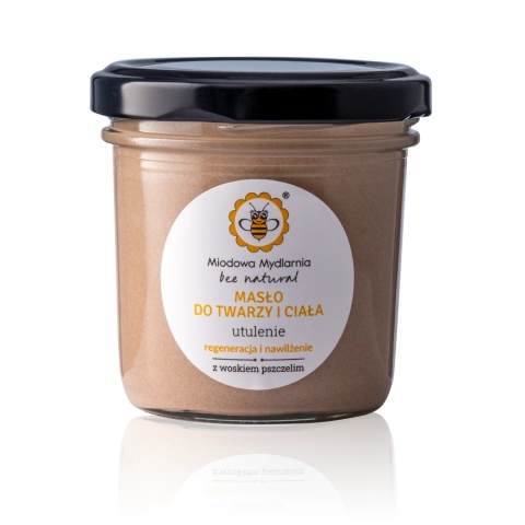Masło do twarzy i ciała Utulenie 65 g – Miodowa Mydlarnia, produkt