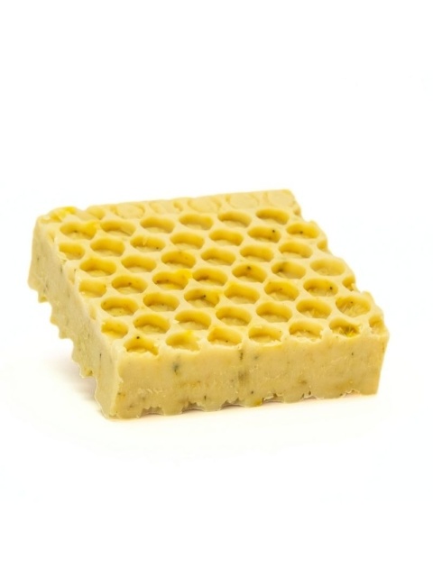 Mydło naturalne Plaster miodu 85 g – Miodowa Mydlrnia, 1 kostka