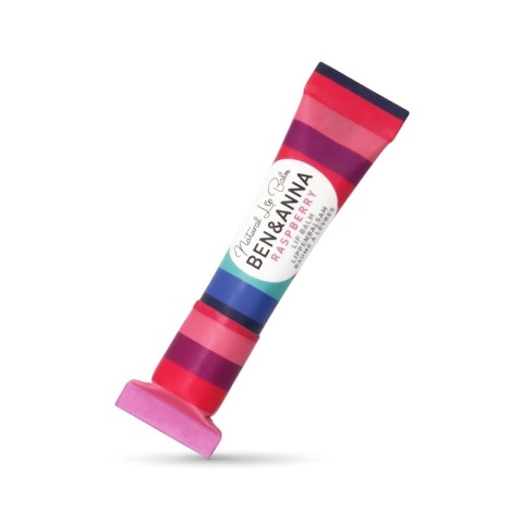 Naturalny balsam do ust Raspberry, malinowy 6 g – Ben&Anna