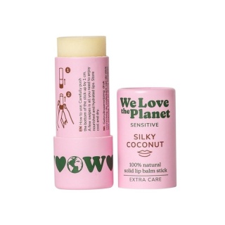 Naturalny balsam do ust wrażliwych SIlky Coconut (Velvet Daily) - intensywna ochrona 4,9 g – We Love The Plane
