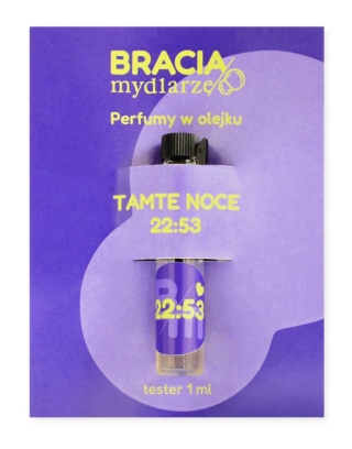 Perfumy w olejku Tamte noce 22:53 próbka 1 ml – Bracia Mydlarze