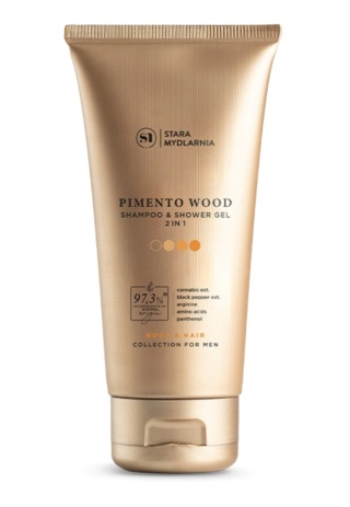 Pimento Wood for Men 2w1 szampon i żel pod prysznic 170 ml – Stara Mydlarnia