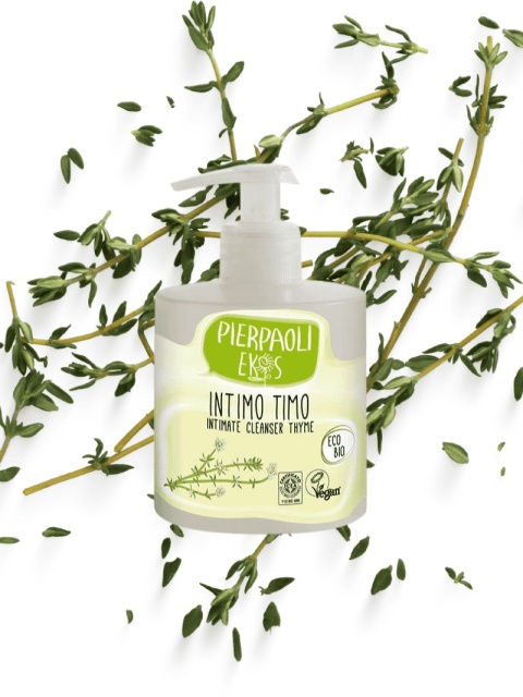 Płyn do higieny intymnej z ekstraktem z organicznego tymianku, 350 ml – Pierpaoli Ekos Personal Care, ztłem