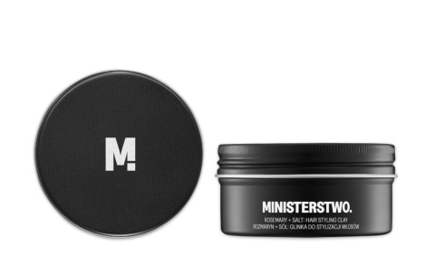 Rozmaryn + Sól - Glinka do stylizacji włosów 100 g – Ministerstwo. produkt