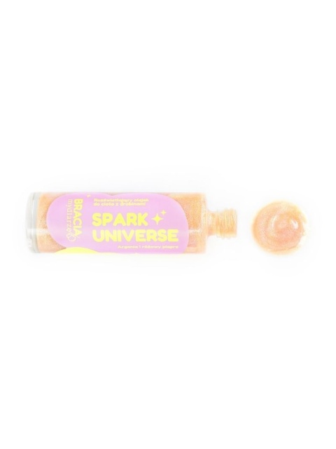 SPARK UNIVERSE – rozświetlający olejek do ciała z drobinami 50 ml – Bracia Mydlarze, prezentacja