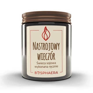 Sojowa świeca zapachowa Nastrojowy wieczór - Bosphaera