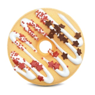 Donut do kąpieli Golden Spice - orange&cinnamon 150 g – Stara Mydlarnia