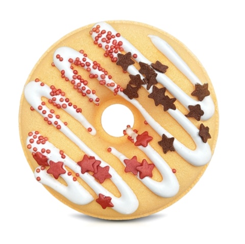 Donut do kąpieli Golden Spice - orange&cinnamon 150 g – Stara Mydlarnia, produkt