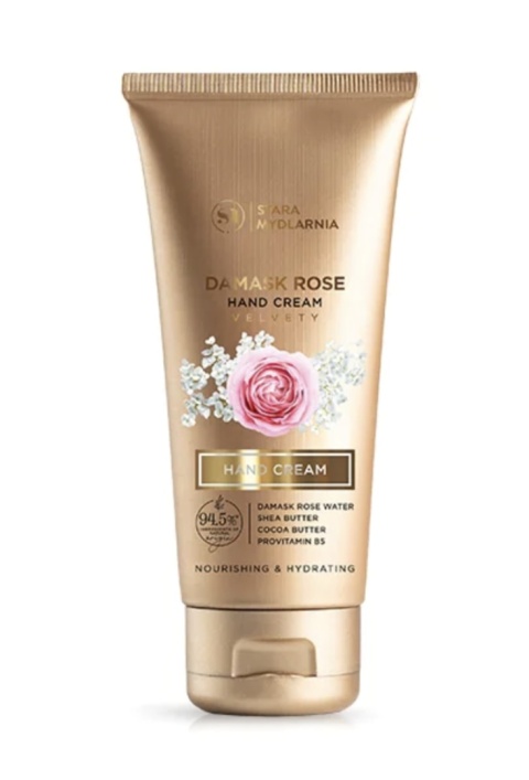 Krem do rąk Damask Rose 75 ml – Stara Mydlarnia