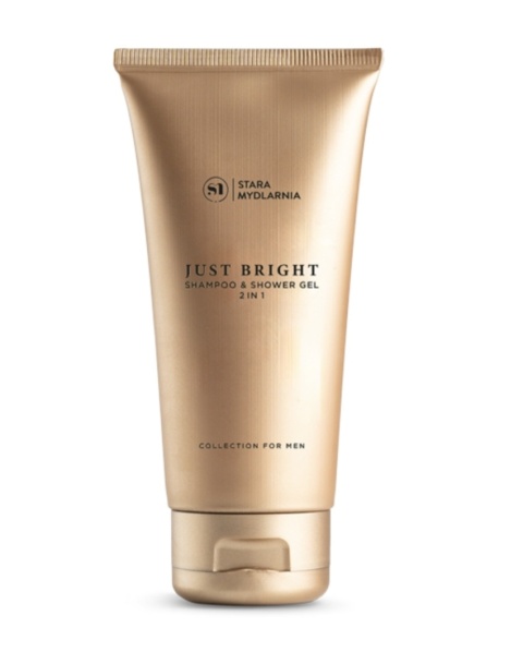 Żel i szampon 2w1 Just Bright for men 170 ml – Stara Mydlarnia