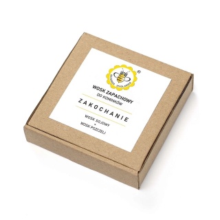 Wosk zapachowy Zakochanie 70 g – Miodowa Mydlarnia