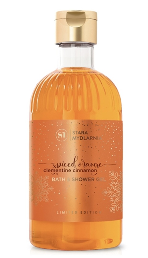 Żel do kąpieli i pod prysznic Spiced Orange - Clementine Cinnamon 400 ml – Stara Mydlarnia, produkt