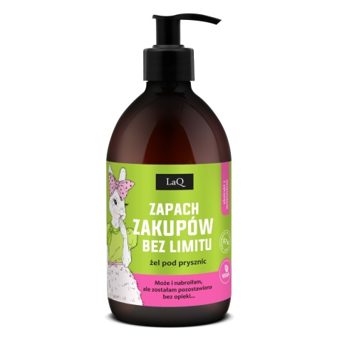 Żel pod prysznic Zapaxh zakupów bez limitu – kiwi i winogrona 500 ml– LaQ