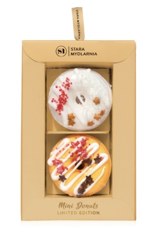 Zestaw mini donuty do kąpieli Pure Wonder - orange cinnamon 2 x 60 g – Stara Mydlarnia