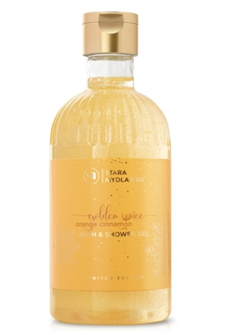 Żel do kąpieli i pod prysznic Golden Spice (orange&cinnamon) 400 ml – Stara Mydlarnia