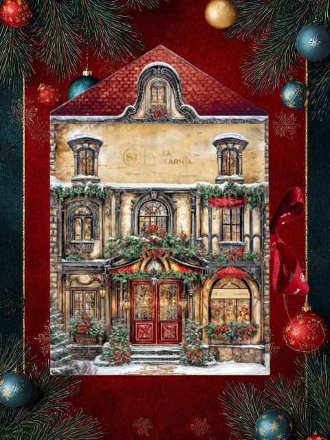 Zestaw prezentowy Kalendarz – 12 okienek do Świąt – Stara Mydlarnia, okładka