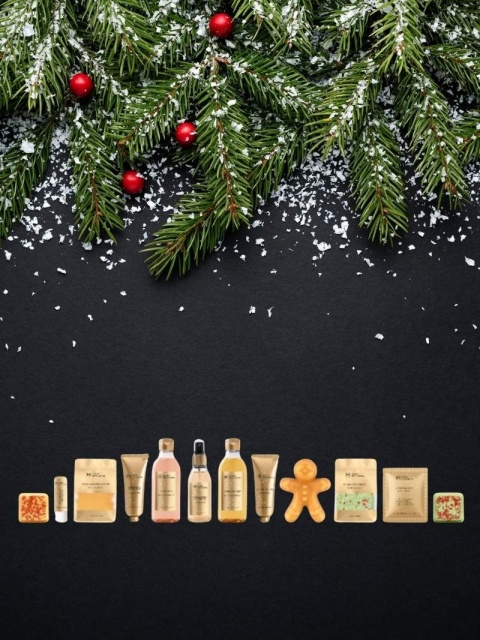 Zestaw prezentowy Kalendarz – 12 okienek do Świąt – produkty