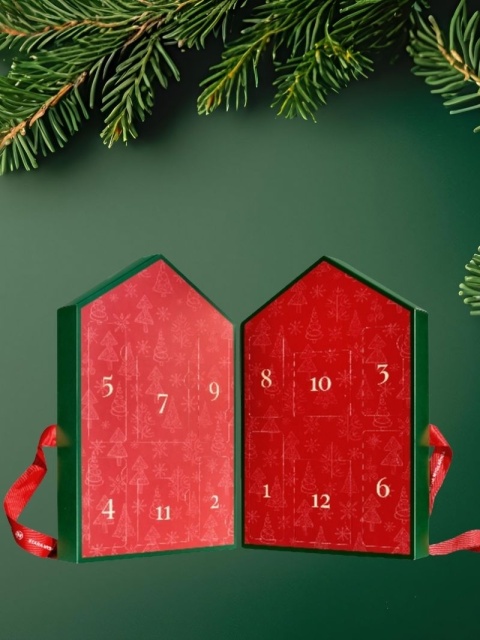 Zestaw prezentowy Kalendarz – 12 okienek do Świąt – prezentacja okienek
