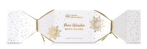 Zestaw prezentowy Cukierek Pure Wonder - wanilia, kule do kąpieli  2 x 75 g – prezent