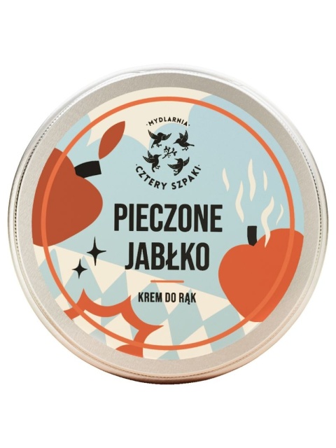 Krem do rąk Pieczpne jabłko 50 ml – 4szpaki, bez tła