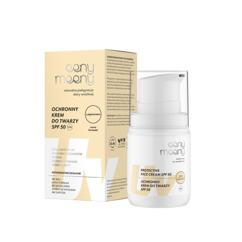 Kremw ochronny do twarzy UVA, UVB 50 ml, eeny meeny