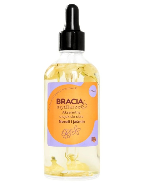 Aksamitny olejek do ciała Neroli i jaśmin 100 ml – Bracia Mydlarze, produkt