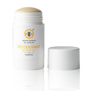 Naturalny dezodorant w sztyfcie Miętowy 72 g – Miodowa Mydlarnia