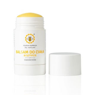 Balsam do ciała w sztyfcie Mandarynka = 55 g – Miodowa Mydlarnia