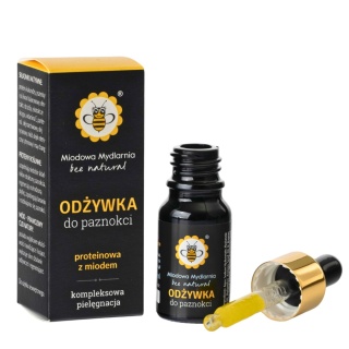 Odżywka do paznokci Proteinowa z Miodem 10 ml – Miodowa Mydlarnia
