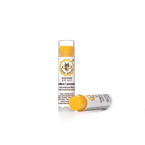 Balsam do ust Malina i Pszenica  5,5 ml – dwie pomadki