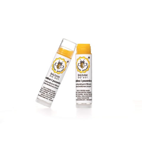 Balsam do ust PMalina i Pszenica 5,5 ml – kompozycja