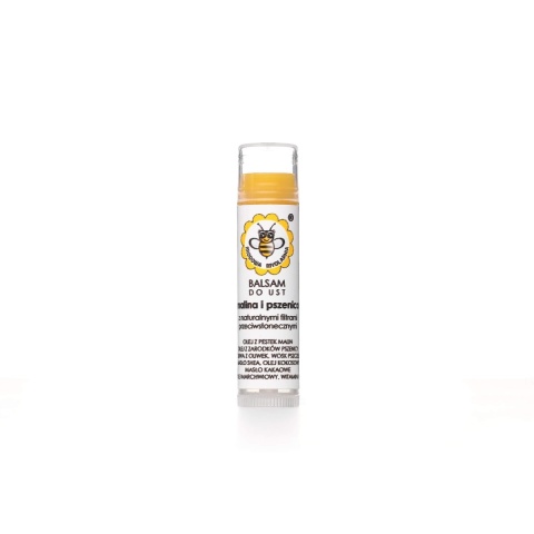 Balsam do ust Malina i Pszenica  5,5 ml – prezentacja