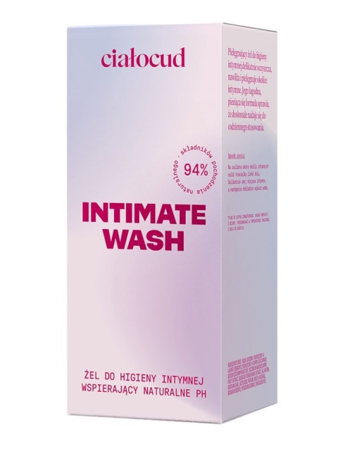 Żel do higieny intymnej wspierający naturalne pH 150 ml– kartonik